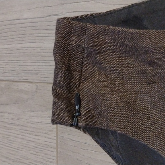 Lida Baday linen crew neck round neck no sleeve sleeveless Top size XS - Picture 4 of 8